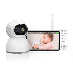 Extralink Reya | Monitor eletrónico para bebés | MO570 com monitor de 5 polegadas, VOX 2,4 GHz - Imagem 2