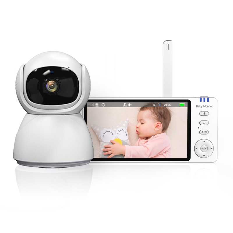 Extralink Reya | Monitor eletrónico para bebés | MO570 com monitor de 5 polegadas, VOX 2,4 GHz - Imagem 3
