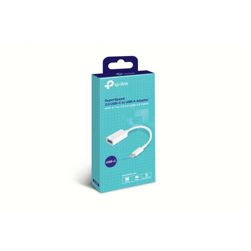 TP-Link UC400 USB Adaptörü, SuperSpeed USB-C'den USB-A 3.0'a - Görsel 2