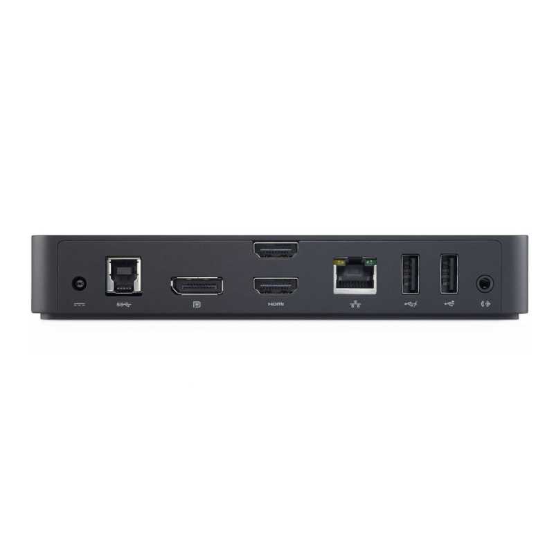 Dell D3100 | Stacja dokująca | 3x USB 3.0, 2x USB 2.0, 2x HDMI, 1x DP, 1x RJ45 - Zdjęcie 2