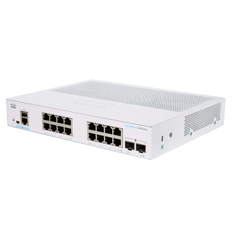 Cisco CBS350-16T-2G Switch 16x RJ45 1000Mb/s, 2x SFP