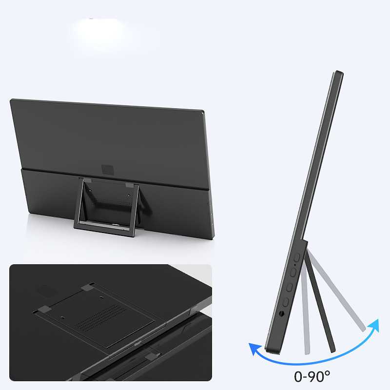 Extralink Smart Life S15 14" | Monitor portatile per laptop, telefoni e console | USB-C/mini-HDMI - Immagine 3