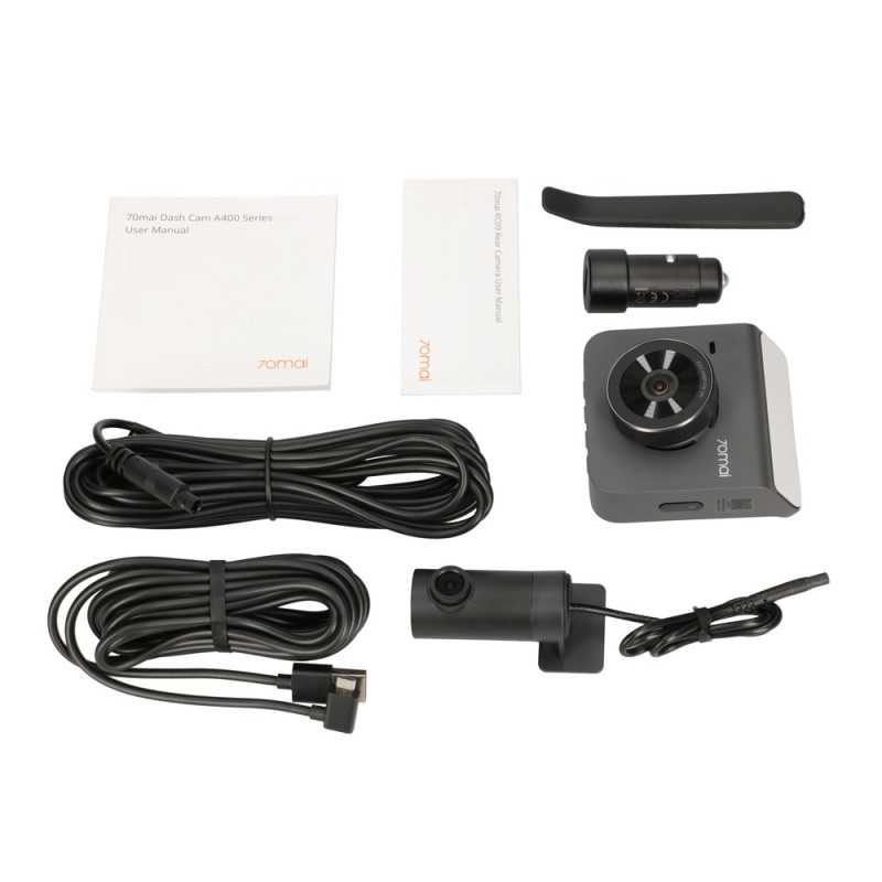 70mai Dash Cam A400 + RC09 Gray | Dash Camera | 1440p + 1080p, GPS, WiFi - Bild 8
