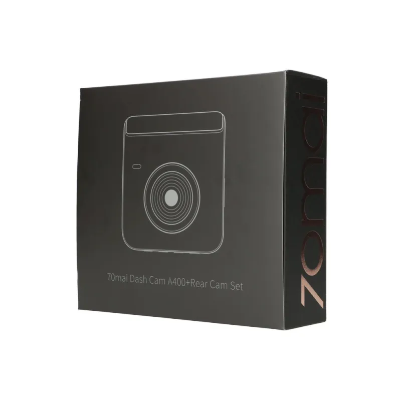 70mai Dash Cam A400 + RC09 Gray | Dash Camera | 1440p + 1080p, GPS, WiFi - Image 9