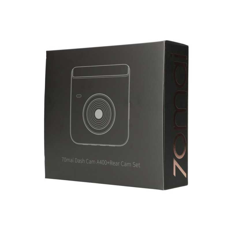 70mai Dash Cam A400 + RC09 Gris | Dash Camera | 1440p + 1080p, GPS, WiFi - Imagen 9