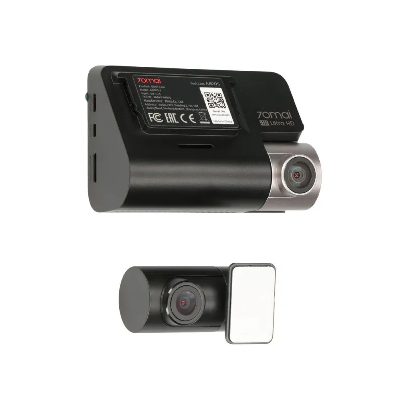 70mai Dash Cam A800S + A800S-1 | Autorekordér | Rozlišení 4K, GPS, WiFi - Obrázek 2
