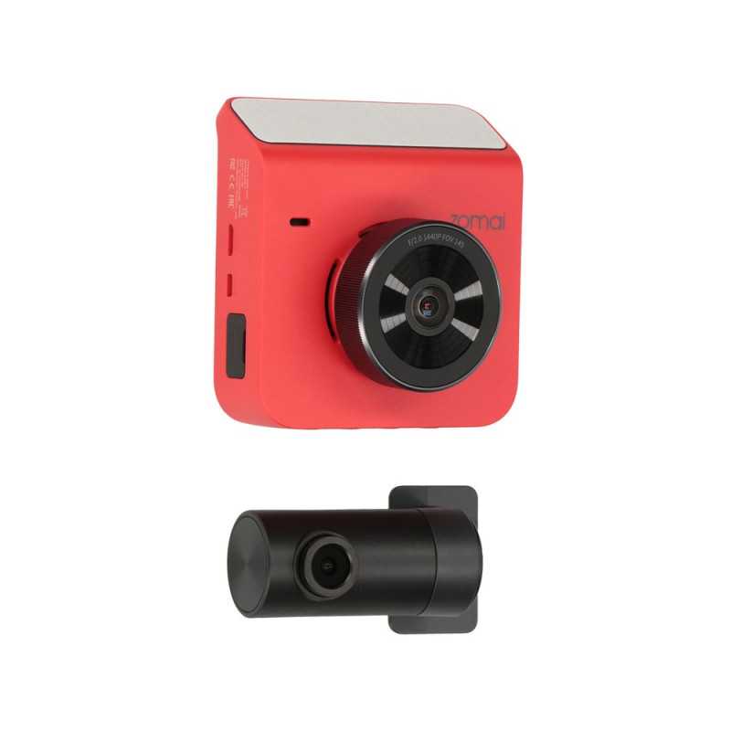 Видеорегистратор 70mai Dash Cam A400 + RC09 Красный, Разрешение 1440p + 1080p, GPS, WiFi - Изображение 2