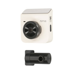 70mai Dash Cam A400 + RC09 Branco | Gravador de carro |...