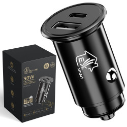 Extralink Smart Life Autoladeger&auml;t | 38W, 1x USB-C, 1x...