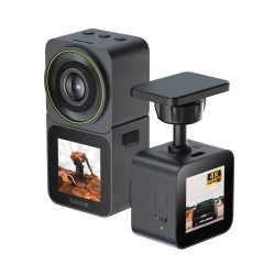 C&acirc;mera de carro Botslab Dash Cam V9H, 2 em 1, Wi-Fi