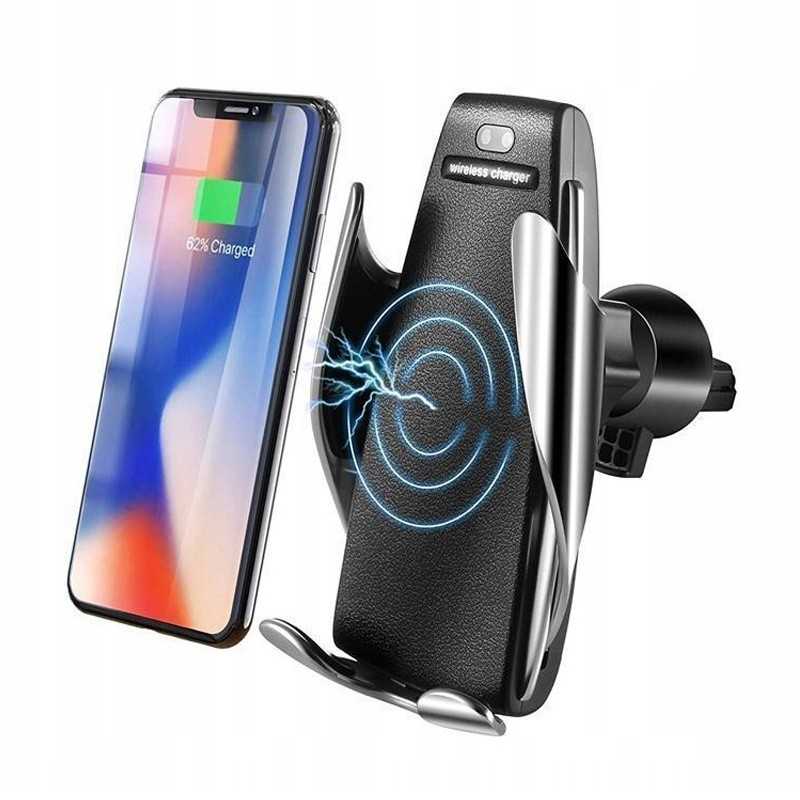 Suporte para Carro Extralink, Carregador Sem Fio com Sensor de Indução S5 para Ventilação - Imagem 4
