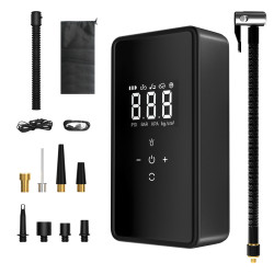 EXTRALINK KOMPRESOR SAMOCHODOWY 6000 mAh 12V 230V 8...
