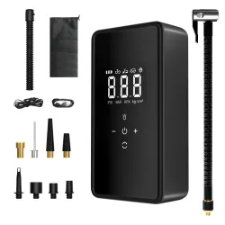EXTRALINK KOMPRESOR SAMOCHODOWY 6000 mAh 12V 230V 8...