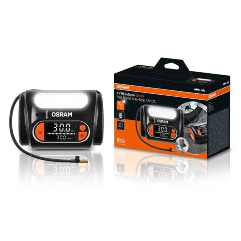 OSRAM TYREINFLATE 2130 KOMPRESOR 12 V - Obrázek 5