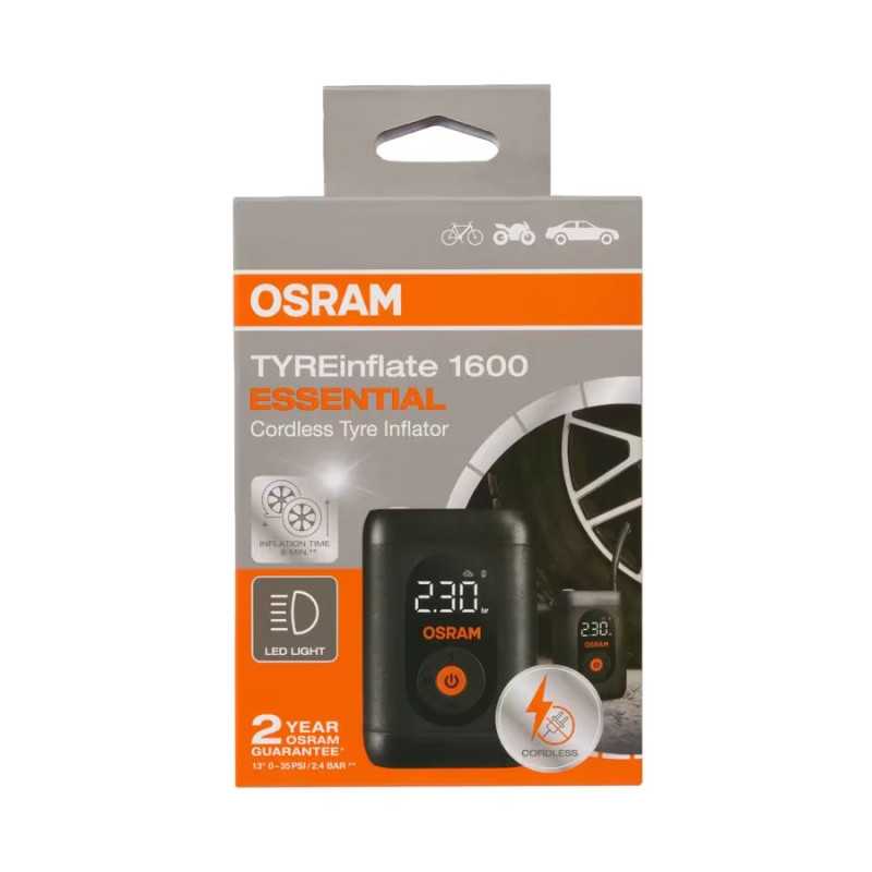 OSRAM TYREINFLATE 1600 ESSENTIAL KOMPRESOR - Görsel 2