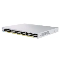 Cisco CBS350-48FP-4G Anahtarı, 48x RJ45 1000Mb/s PoE, 4x SFP, Rack, 740W