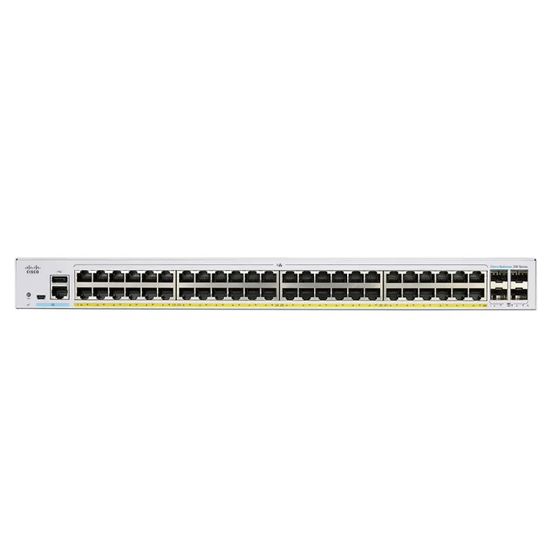 CISCO CBS350-48P-4X 24-PORT 10/100/1000 POE SWITCH, 4X SFP, 370W