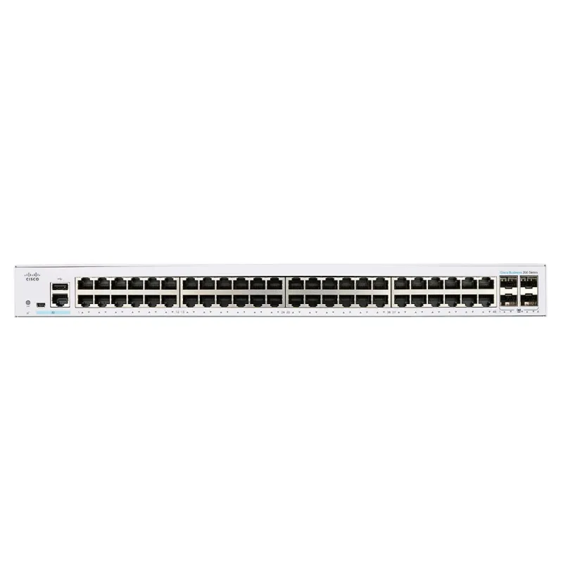Cisco CBS350-48T-4G Anahtar, 48x RJ45 1000Mb/s, 4x SFP, Rack
