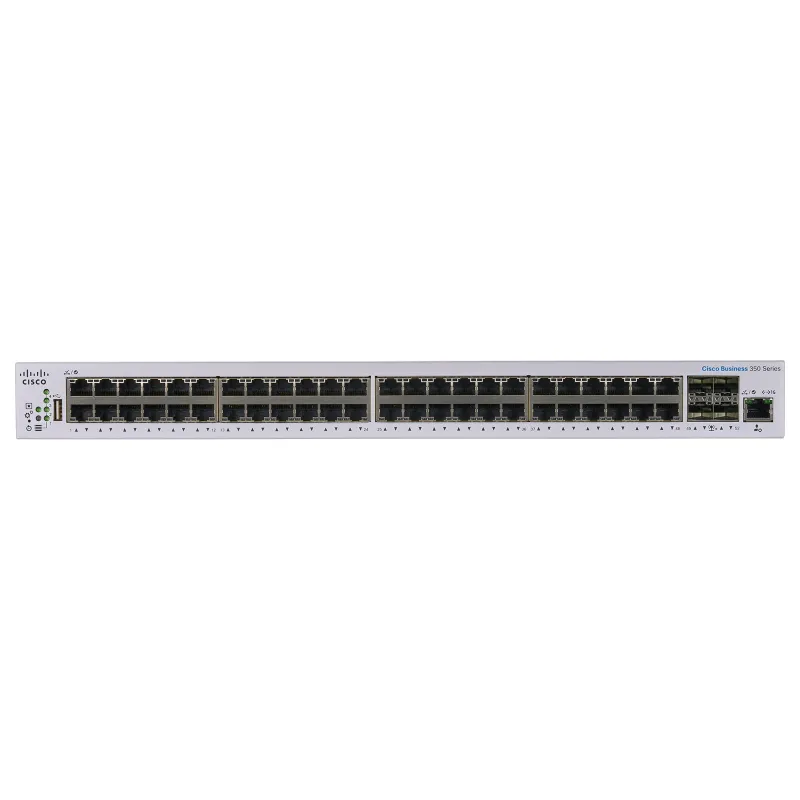 CISCO CBS350-48T-4X 24-PORT 10/100/1000 SWITCH, 4X SFP+