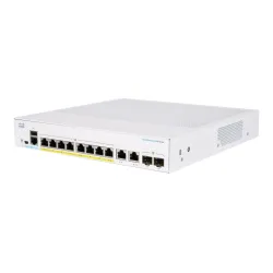CISCO CBS350-8FP-E-2G 8-PORTS 10/100/1000 POE SWITCH, 2X RJ45 SFP COMBO, 120W