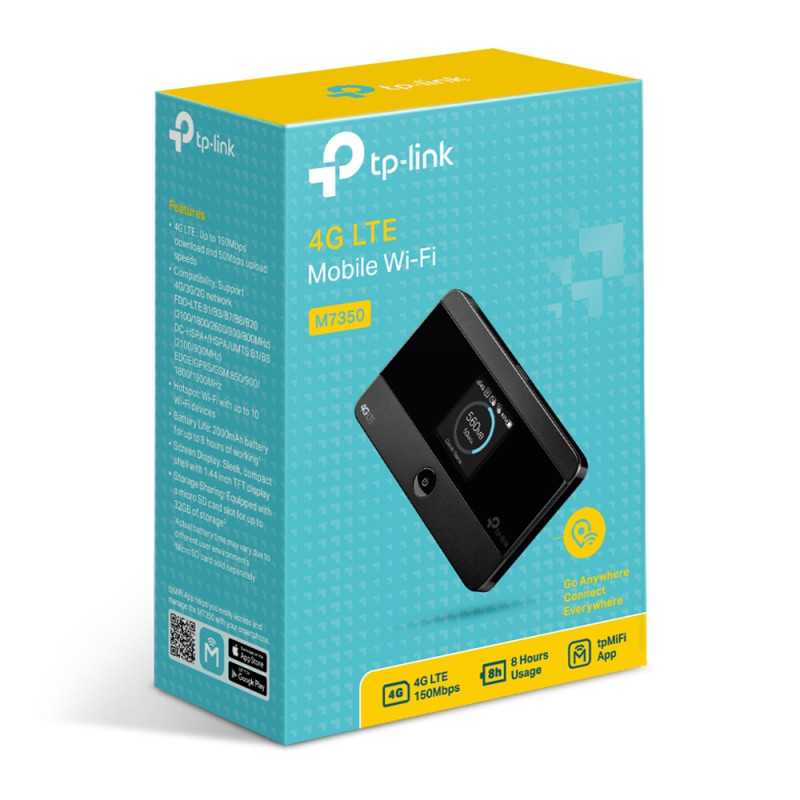 TP-Link M7350 | Modem LTE | 2,4GHz, 150Mb/s, 1x SIM, 1x microSD - Obrázek 3