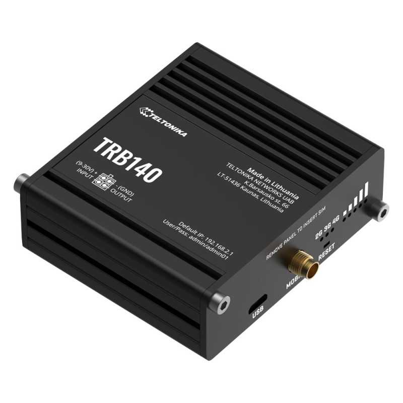 Teltonika TRB140 | Roteador industrial, gateway IoT LTE | Cat 4, Gateway LTE - Imagem 2