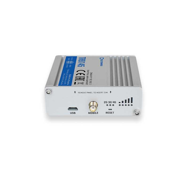 Шлюз, IoT-шлюз Teltonika TRB145, LTE Cat 1, RS485, Удаленное управление - Изображение 3