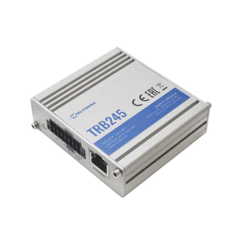 Teltonika TRB245 | Gateway, gateway LTE | Cat 4, LTE, RS232 / RS485, GPS - Imagem 4