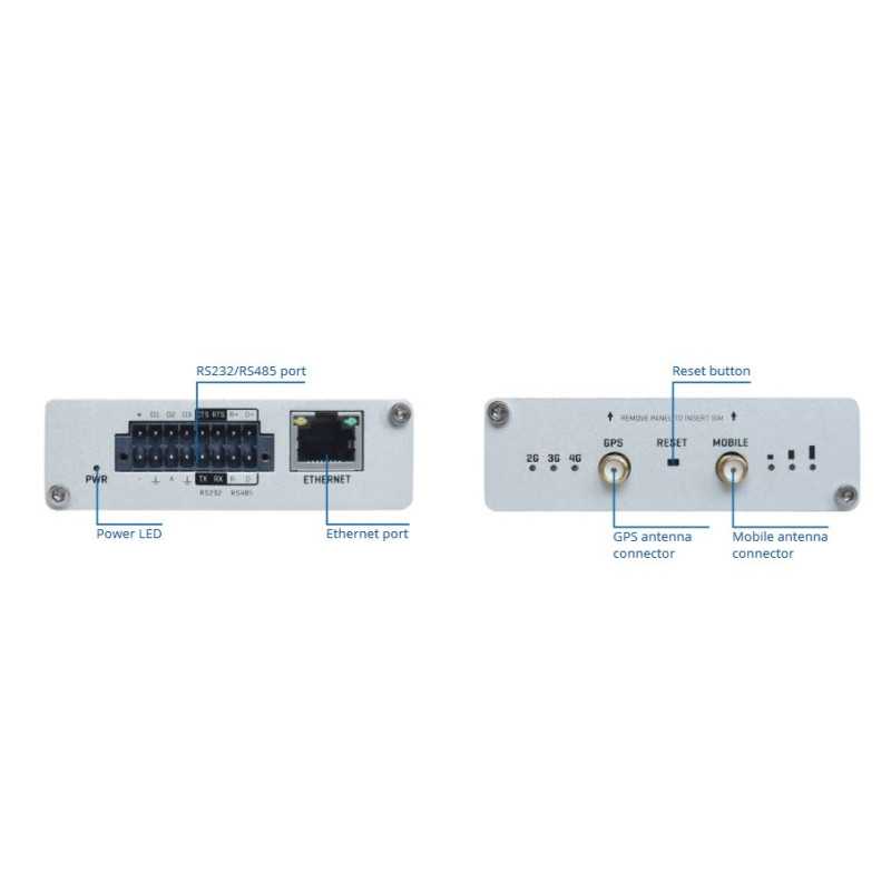 Шлюз, LTE маршрутизатор Teltonika TRB245, Cat 4, LTE, RS232/RS485, GPS - Изображение 5