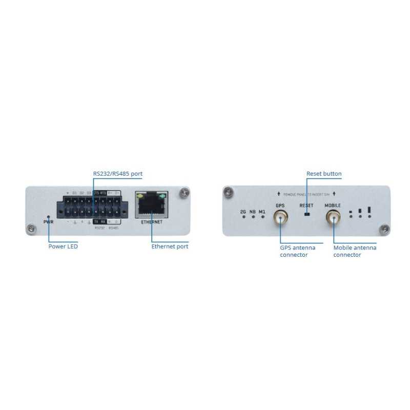 Ağ Geçidi, LTE Cat M1 Teltonika TRB255, NB-IoT/ EGPRS, LPWAN Modem - Görsel 4
