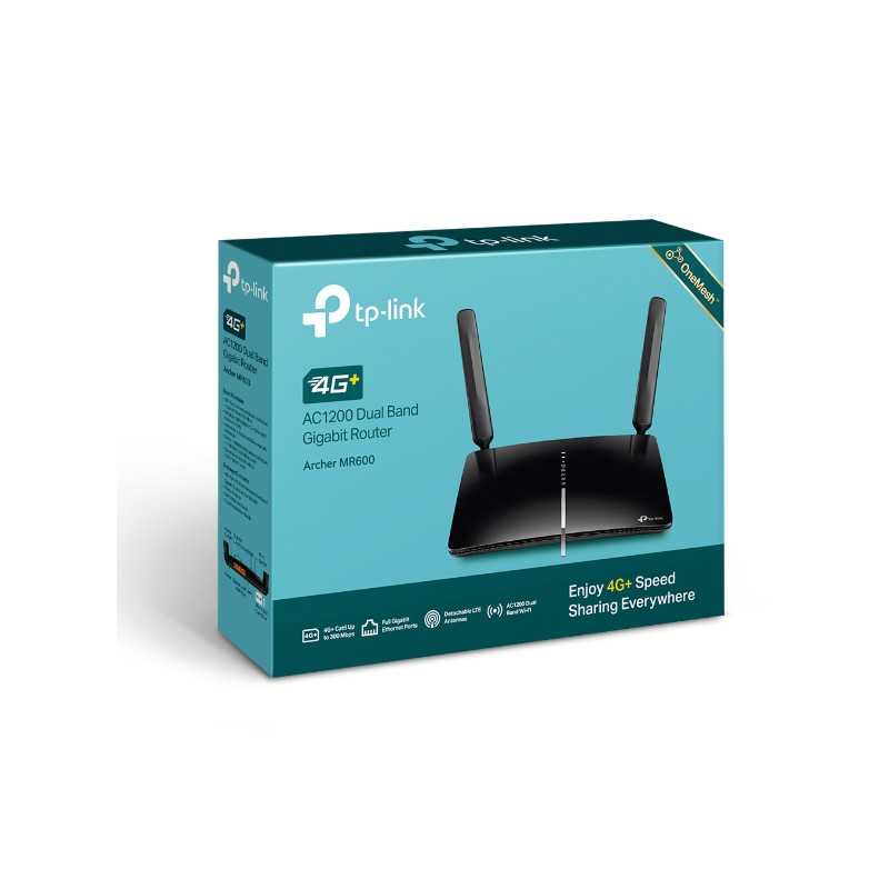 TP-Link Archer MR600 | Router LTE | AC1200 Dual Band, LTE CAT6, 4x RJ45 1000 Mb/s - Immagine 3