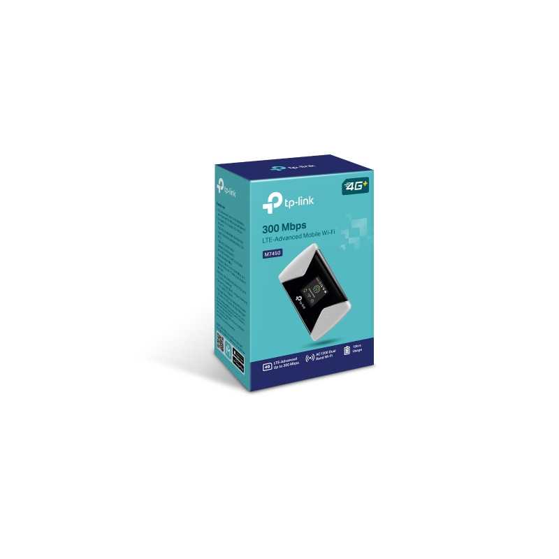 TP-Link M7450 LTE Router, 4G LTE Cat6, Dual Band WiFi, SIM, MicroSD - Görsel 2