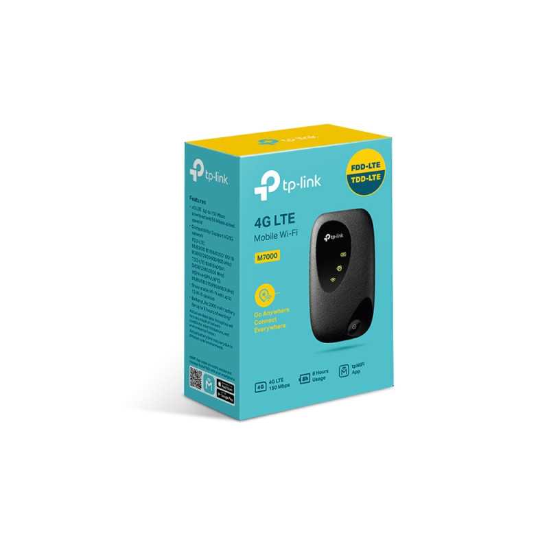 TP-Link TL-M7000 | Roteador LTE | 4G LTE, WiFi 2,4GHz, bateria de 2000mAh - Imagem 2