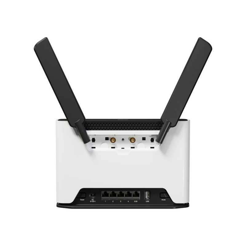 Маршрутизатор LTE MikroTik Chateau LTE18 ax, S53UG+5HaxD2HaxD-TC&EG18-EA, Wi-Fi 6, 4x RJ45 1000Mb/s, 1x RJ45 2.5Gb/s - Изображение 3