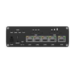 Teltonika RUTC50 | 5G Router | Wi-Fi 6, 5x RJ45 1000Mb/s, Dual SIM, IP30 - Bild 4