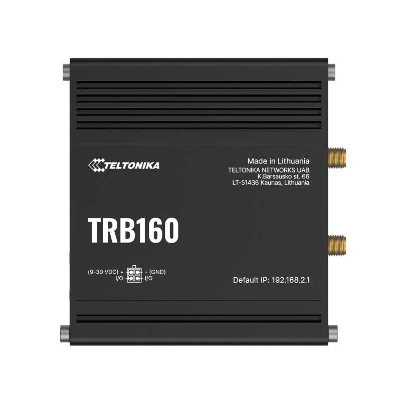 Teltonika TRB160 LTE IoT Geçidi, Cat 6, 1x RJ45 1000Mb/s, IP30 - Görsel 3