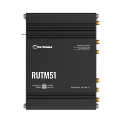 Teltonika RUTM51 | Průmyslový 5G router | 5x GbE, Dual SIM, Wi-Fi 5 - Obrázek 3