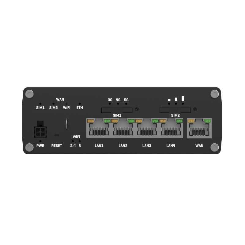 Teltonika RUTM51 | Industrieller 5G-Router | 5x GbE, Dual SIM, Wi-Fi 5 - Bild 4