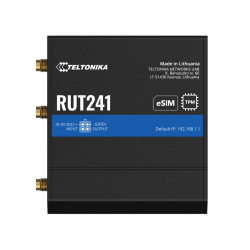 Teltonika RUT241 eSIM | Router industriale 4G LTE | Cat 4, 2x RJ45 100Mb/s, eSIM - Immagine 3