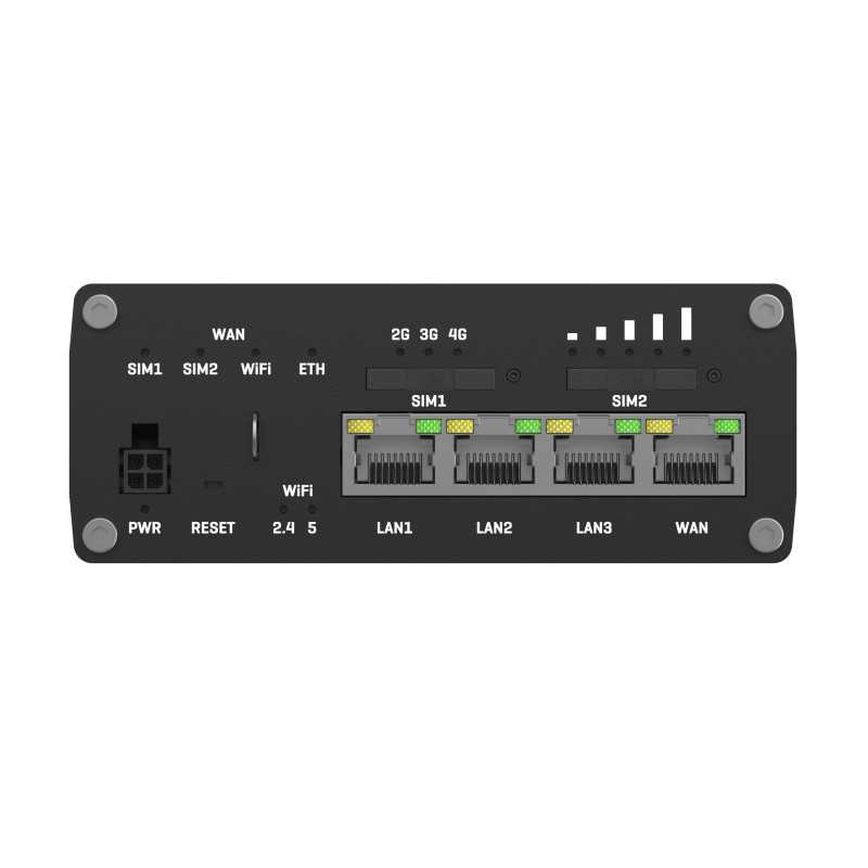 Teltonika RUTM11 | Industrieller 4G-LTE-Router | Cat 6, 4x GbE, GNSS, Wi-Fi 5, Dual SIM - Bild 5