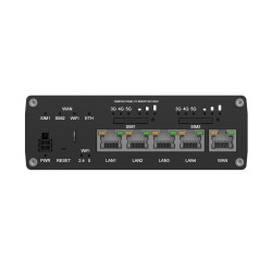 Teltonika RUTM52 | Router 5G | 5x GbE, Dual SIM, eSIM, Wi-Fi 5 - Imagem 4