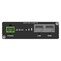 Teltonika RUT206 | Enrutador LTE industrial | 4G/LTE Cat.4, 2 LAN 100 Mb/s Wi-Fi 2,4 GHz, RMS - Imagen 3