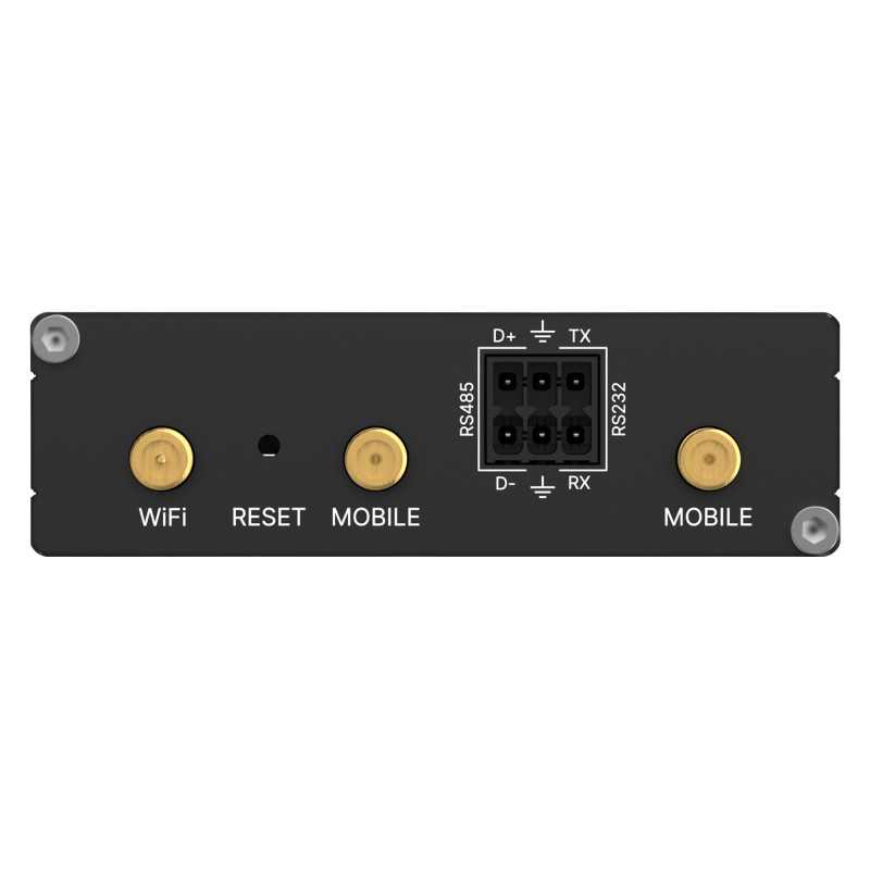 Teltonika RUT206 | Przemysłowy Router LTE | 4G/LTE Cat.4, 2x LAN 100Mb/s WiFi 2,4GHz, RMS - Zdjęcie 4