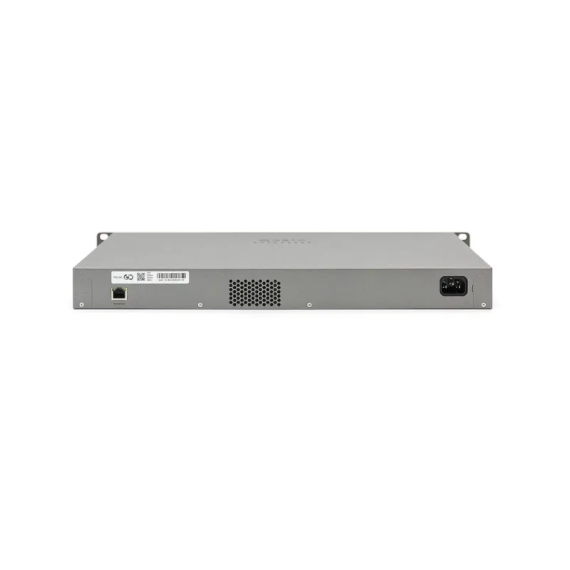 Cisco Meraki Go GS110-24P-HW-EU Switch 24x 1000Mb/s, 2x SFP Uplink, 24x PoE, 195W, Zarządzalny, Obudowa Rack