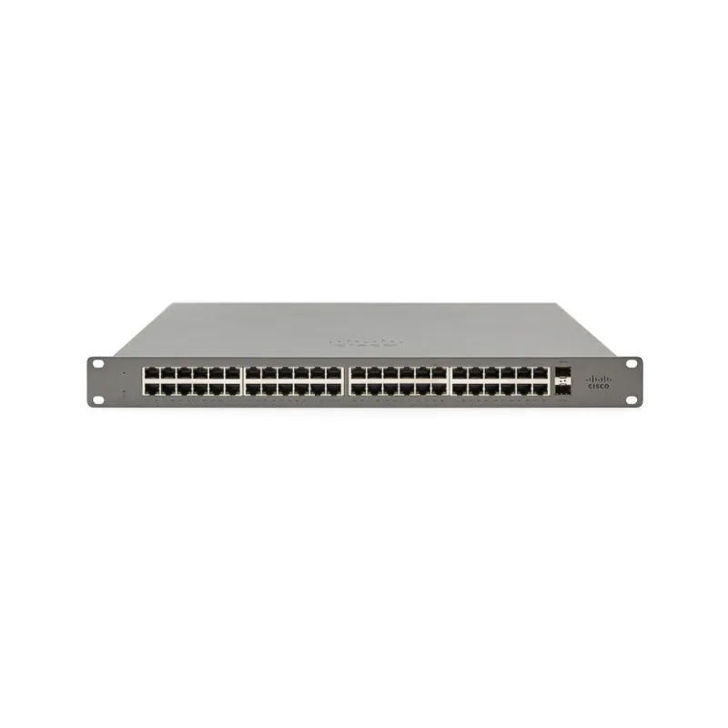 Cisco Meraki Go GS110-48-HW-EU Anahtarı, 48x 1000Mb/s 2x SFP Uplink, Rack Montaj