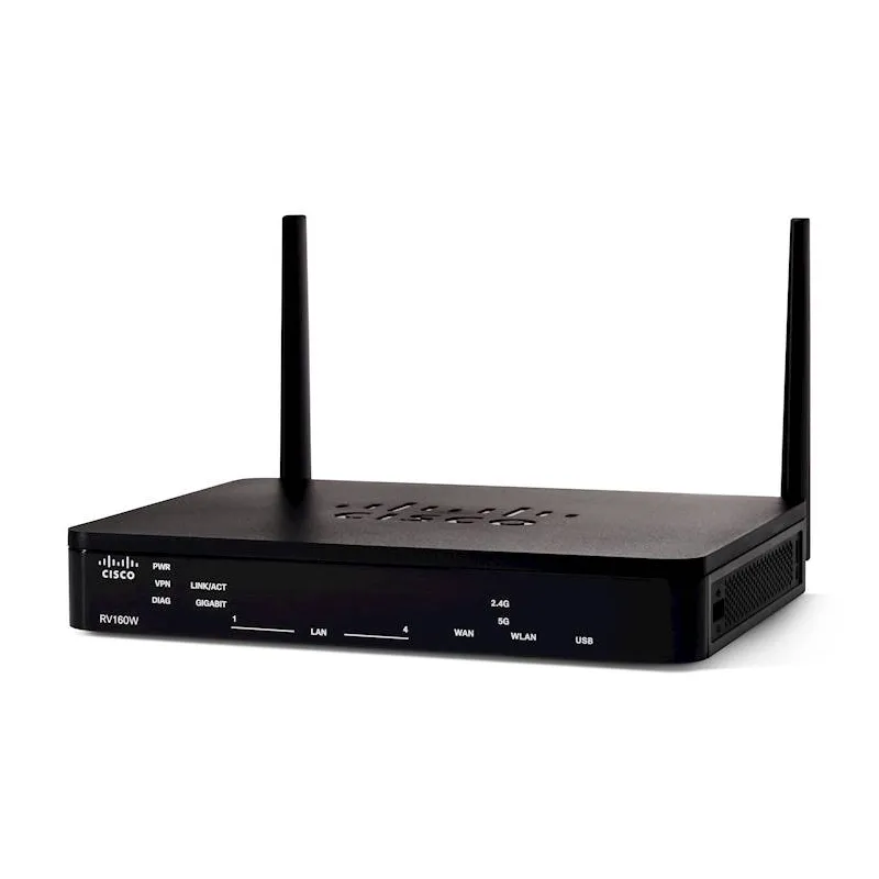 Cisco RV160W WiFi Router 4x RJ45 1000Mb/s, 1x SFP, VPN, Firewall