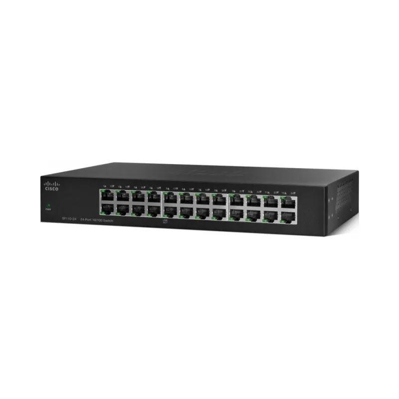 Cisco SF110-24 Switch 24x 100Mb/s, Kryt Rack