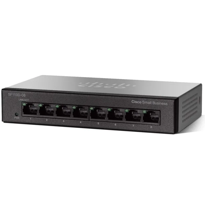 Cisco SF110D-08 Switch 8x 100Mb/s, Obudowa Desktop