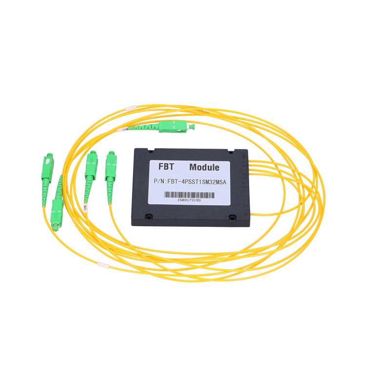 Extralink 1:4 FBT SC/APC | Verteiler | 70:10:10:10:10, 2,0mm, 1m