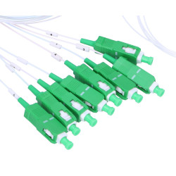 Extralink 1:8 PLC SC/APC | Splitter | 900um, 1,5m - Imagen 2